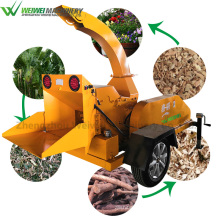 Weiwei wood shredder mobile branch shredder green prunch palm cutting machine